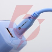 Ładowarka sieciowa forcell f-energy gan iii vt-41 33 w 1x usb-c 1x usb-a pd 3.0 qc 4.0 niebieska