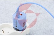 Ładowarka sieciowa forcell f-energy gan iii vt-41 33 w 1x usb-c 1x usb-a pd 3.0 qc 4.0 niebieska