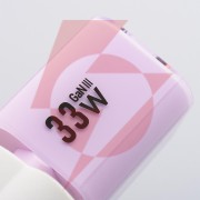 Ładowarka sieciowa forcell f-energy gan iii vt-41 33 w 1x usb-c 1x usb-a pd 3.0 qc 4.0 fioletowa