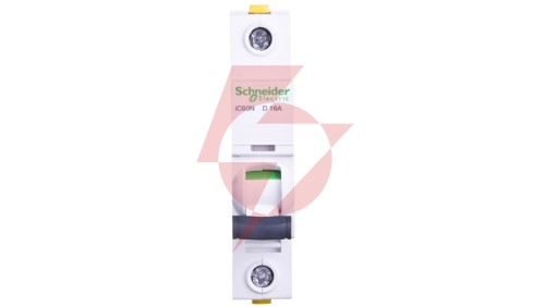 Wyłącznik nadprądowy 1P D 16A 6kA AC iC60N-D16 Acti9 A9F05116