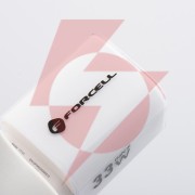 Ładowarka sieciowa forcell f-energy gan iii vt-41 33 w 1x usb-c 1x usb-a pd 3.0 qc 4.0 biała