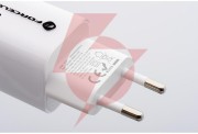 Ładowarka sieciowa forcell f-energy gan iii vt-41 33 w 1x usb-c 1x usb-a pd 3.0 qc 4.0 biała