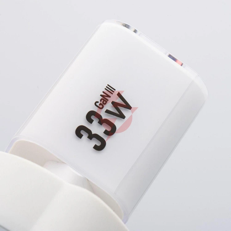 Ładowarka sieciowa forcell f-energy gan iii vt-41 33 w 1x usb-c 1x usb-a pd 3.0 qc 4.0 biała
