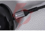 Kabel usb-c / usb-c forcell f-energy cafule 50 cm 240 w 5a pd qc 4.0 czarny w oplocie