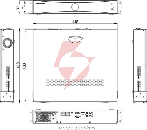 Rejestrator ip hikvision ds-7732nxi-k4(d)