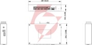 Switch hikvision ds-3t1306p-si/hs