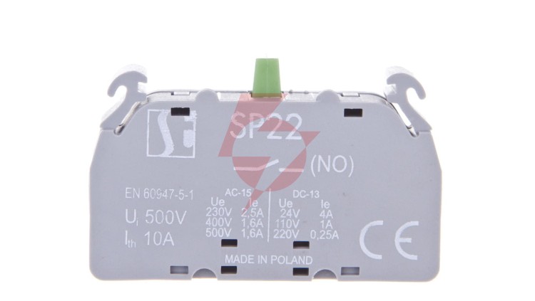 Styk pomocniczy 1Z montaż czołowy SP2210-2