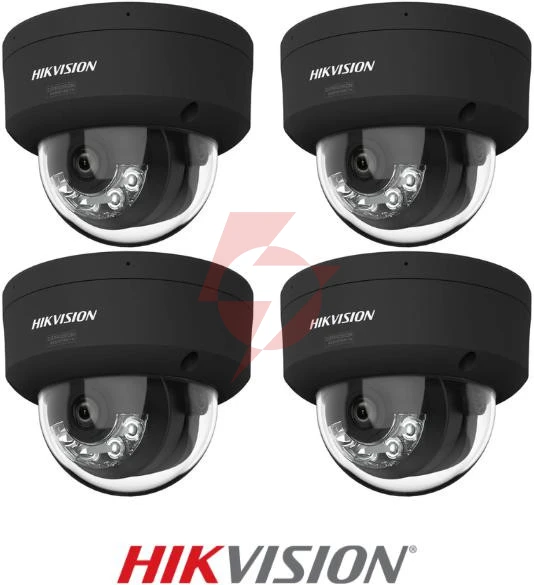 Kamera ip hikvision ds-2cd2147g3-lis2uy 2.8mm black pl opakowanie zbiorcze 4szt.