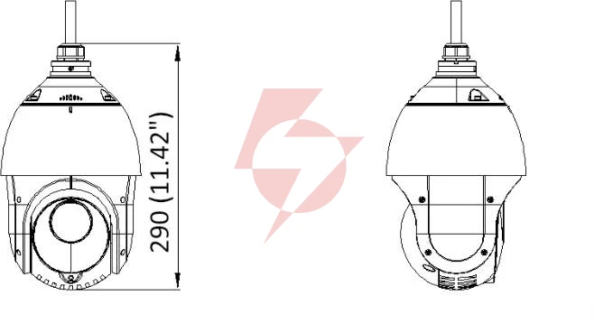 Kamera ip hikvision ds-2de4425iwg1-e
