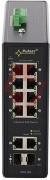 Switch przemysłowy poe pulsar isfg108 (8xpoe, 2xsfp, 2xrj45)