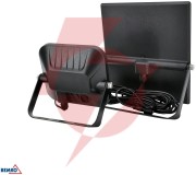 Naświetlacz solarny led bemko solpar 10w 1500lm 3000/4000k ip65 czarny cz. pir