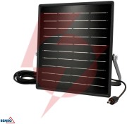 Naświetlacz solarny led bemko solpar 10w 1500lm 3000/4000k ip65 czarny cz. pir