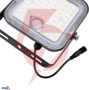 Naświetlacz solarny led bemko solpar 10w 1500lm 3000/4000k ip65 czarny cz. pir