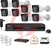 Zestaw monitoringu hilook 8x ipc-b140ha-lu z dyskiem 2tb