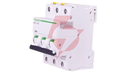 Wyłącznik nadprądowy 3P D 63A 6kA AC iC60N-D63-3 Acti9 A9F05363