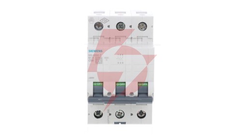 Wyłącznik nadprądowy 3P C 50A 6kA AC 5SL6350-7