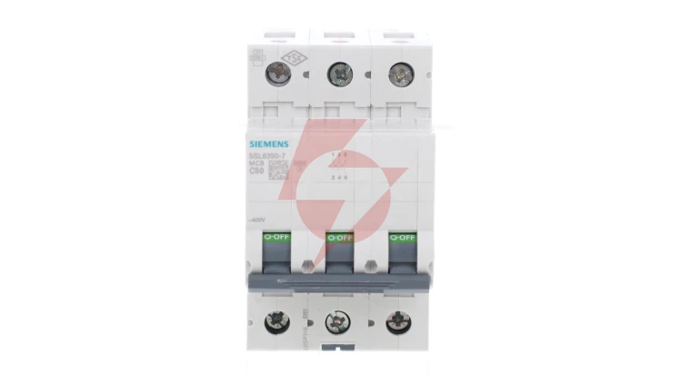 Wyłącznik nadprądowy 3P C 50A 6kA AC 5SL6350-7