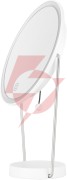 Lusterko do makijażu humanas hs-ml01 z podświetleniem led - biały