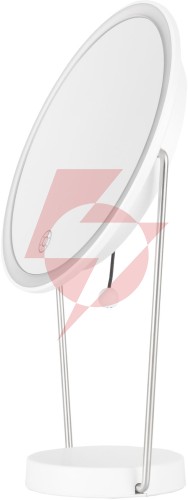 Lusterko do makijażu humanas hs-ml01 z podświetleniem led - biały