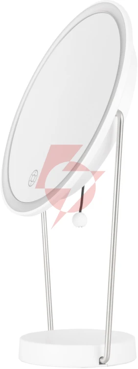 Lusterko do makijażu humanas hs-ml01 z podświetleniem led - biały