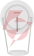 Lusterko do makijażu humanas hs-ml01 z podświetleniem led - biały