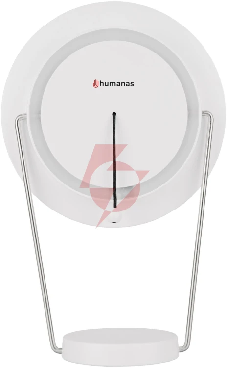 Lusterko do makijażu humanas hs-ml01 z podświetleniem led - biały