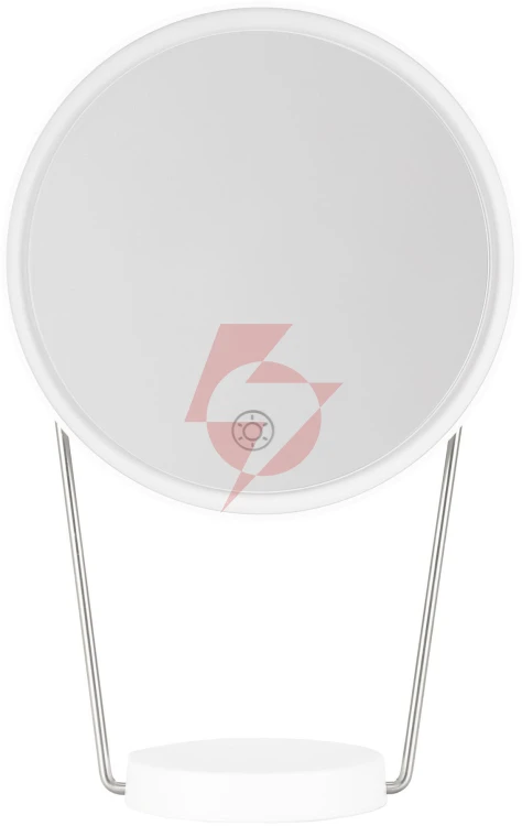 Lusterko do makijażu humanas hs-ml01 z podświetleniem led - biały