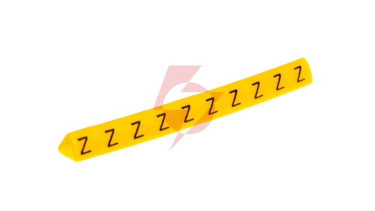 Oznacznik przewodów OZ-1/Z żółty E04ZP-01020204800 /100szt./