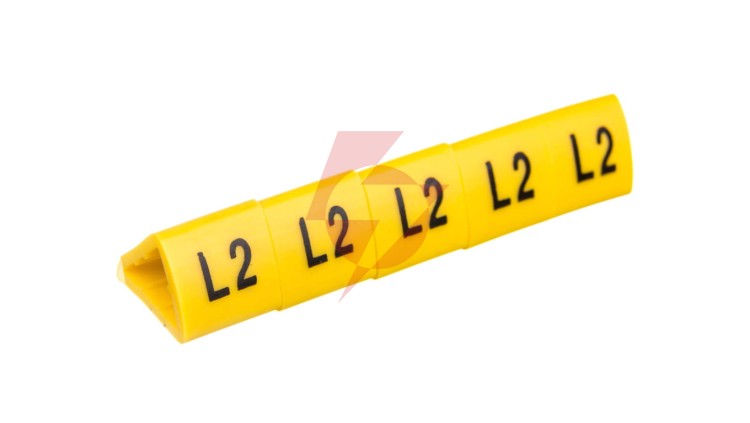Oznacznik przewodów OZ-3/L2 żółty E04ZP-01020504800 /100szt./