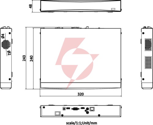 Rejestrator ip hikvision ds-7608nxi-k1(d)/alarm4+1