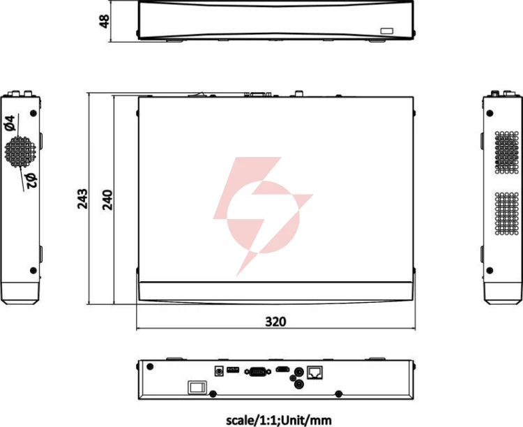Rejestrator ip hikvision ds-7608nxi-k1(d)/alarm4+1