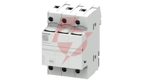Podstawa bezpiecznikowa do wkładek cylindrycznych 10×38 mm 32A 3P 3NW7033-2