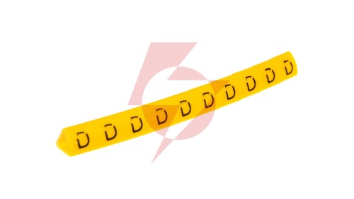 Oznacznik przewodów OZ-1/D żółty E04ZP-01020202500 /100szt./