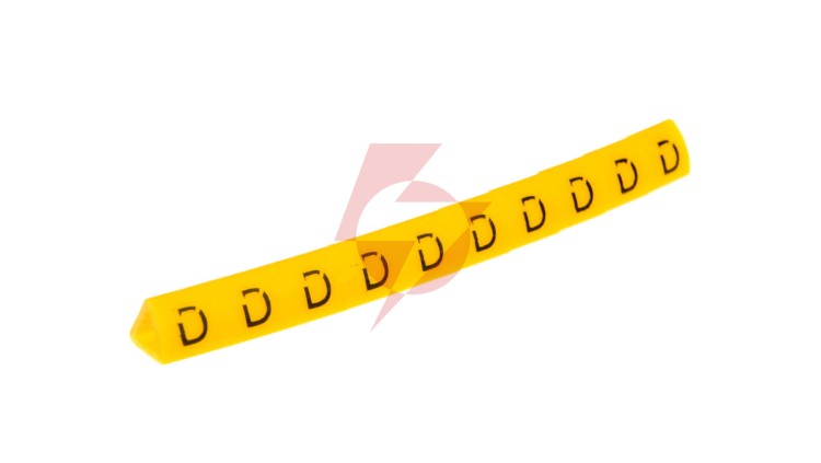 Oznacznik przewodów OZ-1/D żółty E04ZP-01020202500 /100szt./
