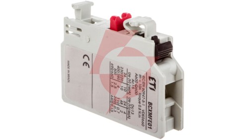 Styk pomocniczy 1R montaż czołowy BCXMFE01 004641501