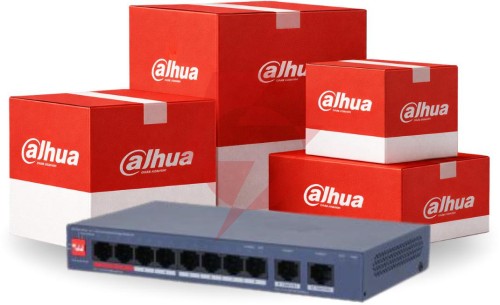 Switch dahua cs4010-8et2gt-110 opakowanie zbiorcze 4szt