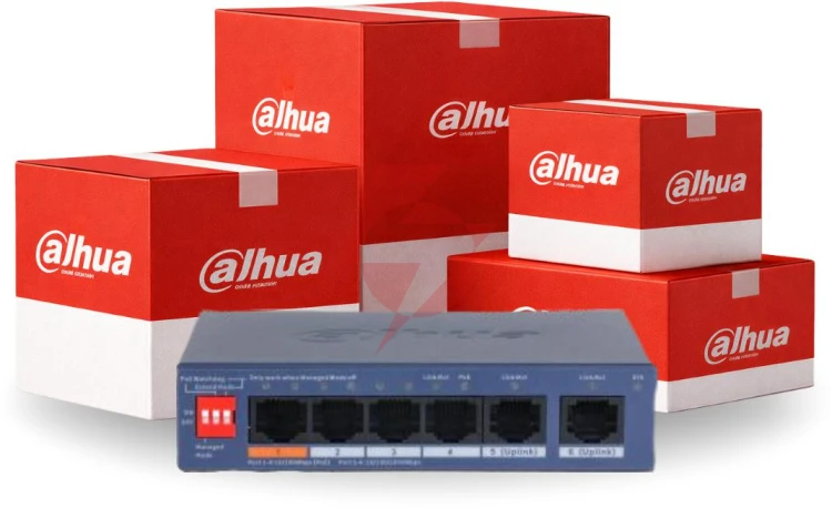 Switch dahua cs4006-4et2gt-60 opakowanie zbiorcze 4szt