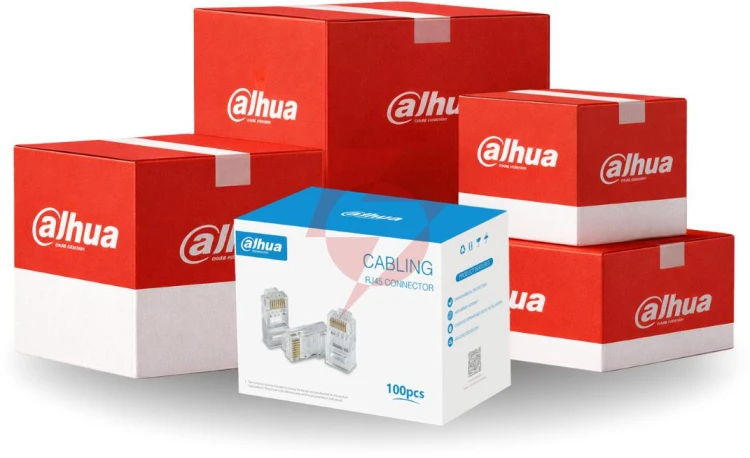 Wtyk sieciowy dahua pfm976-531 rj45 cat.5e opakowanie zbiorcze 4szt