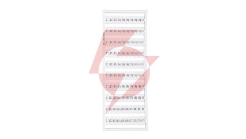 Ramka z oznacznikami 10x 21-30 209-504 /5szt./