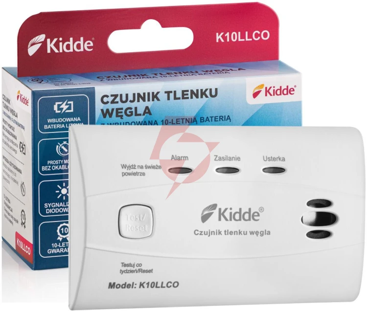 Czujnik czadu kidde k10llco