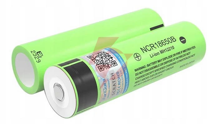 Akumulator 18650 liitokala ncr18650b 3400mah (1 szt.) z zabezpieczeniem