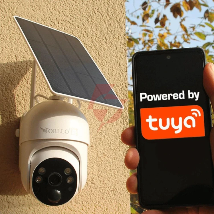 Kamera ip bezprzewodowa 4g lte obrotowa z panelem solarnym orllo tz1 pro