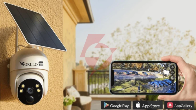 Kamera ip bezprzewodowa 4g lte obrotowa z panelem solarnym orllo tz1 pro