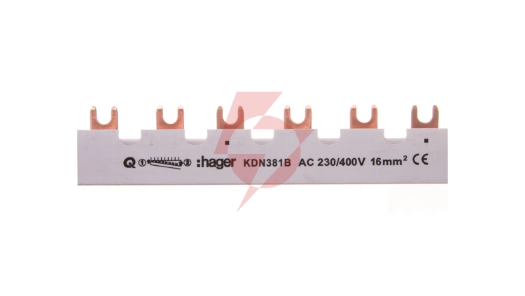 Szyna łączeniowa 3P 80A 16mm2 widełkowa (12mod.) KDN381B