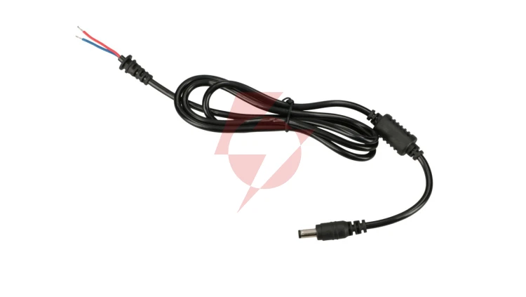 Kabel zasilający prosty DC JACK 5.5/2.1mm 1m Extralink