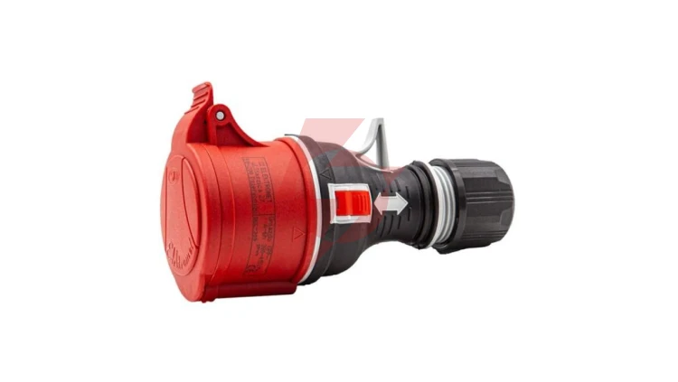 Gniazdo przenośne proste GPP 16/4 PREMIUM BLACK 921891