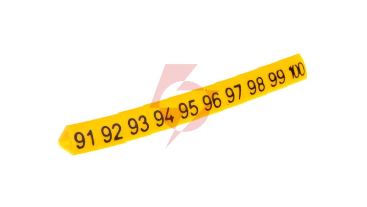Oznacznik przewodów OZ-1/91-100 żółty E04ZP-01020202000 /100szt./