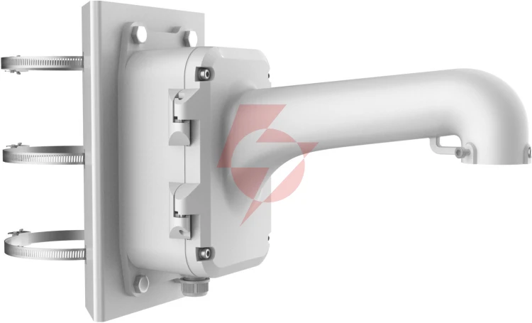 Uchwyt z puszką hikvision ds-1604zj-box-pole