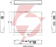 Rejestrator ip hikvision ds-7604nxi-k1/4p(d)