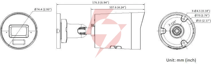 Kamera ip hikvision ds-2cd2087g3-li2uy/sl(2.8mm)(o-std)